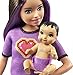 Barbie Skipper Babysitters, Inc Set with 9-in Brunette Skipper Doll, Baby Doll & 4 Storytelling Pieces for 3 to 7 Year Olds