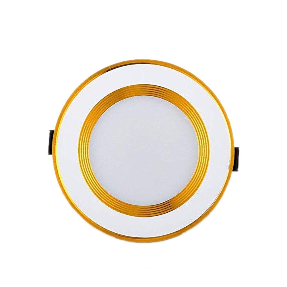 Plafonnier LED rond encastrable ultra fin pour l'éclairage de votre salon