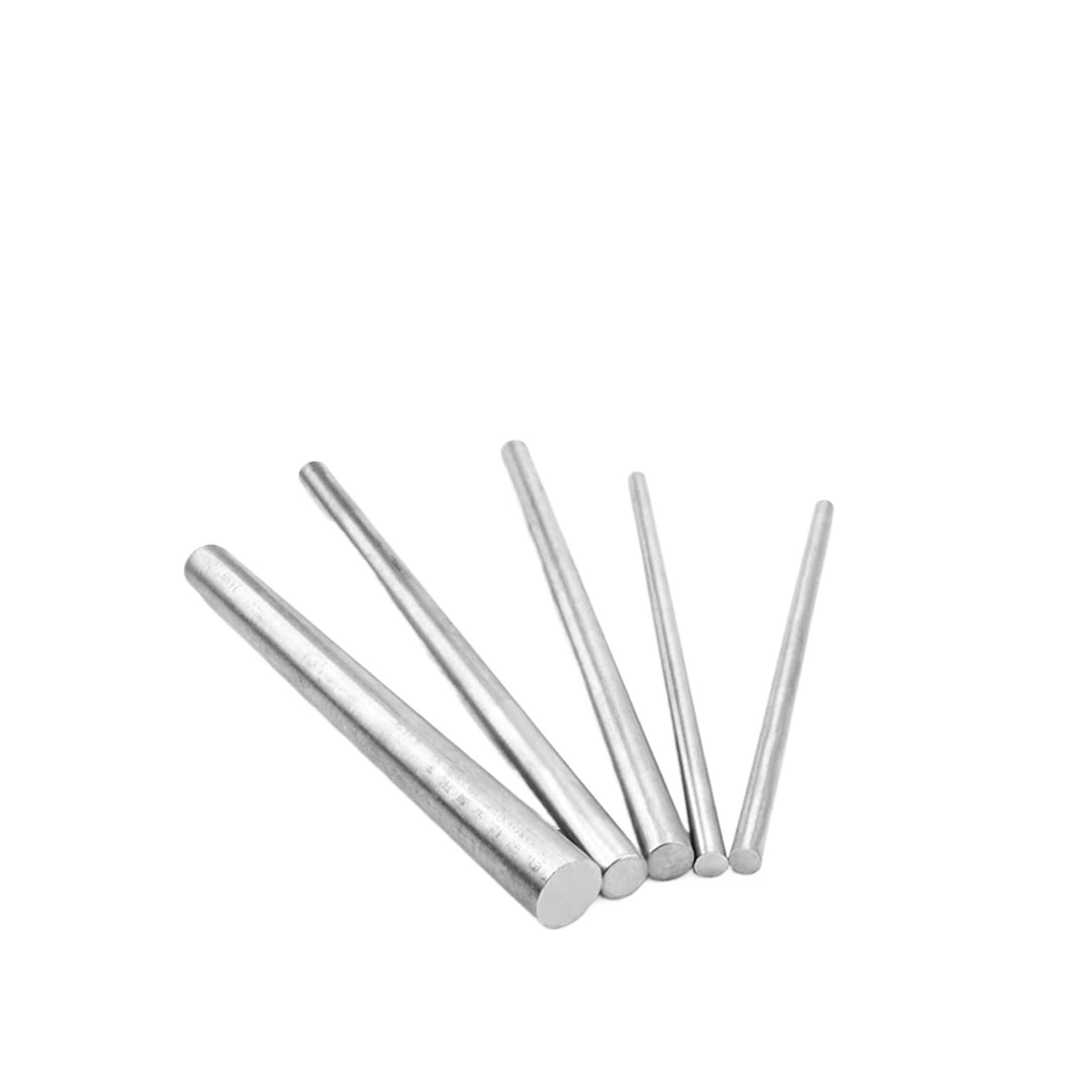 Barra tonda in metallo TC4 - Lunghezza 200 mm, diametro 20 mm/25 mm, leggera e ad alta resistenza for uso industriale e fai da te, 1 pz.(24x200mm)