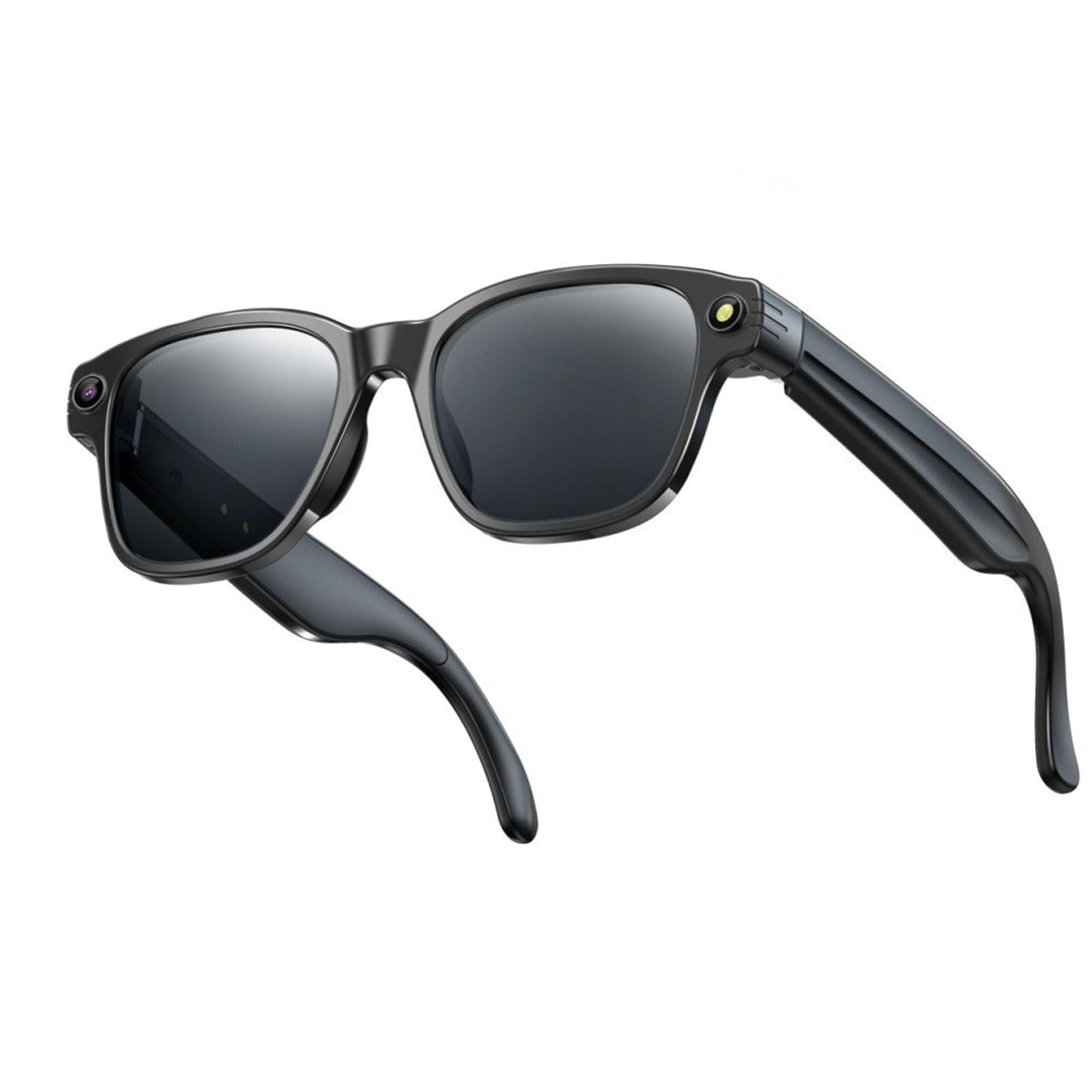 Lunettes intelligentes pour caméra HD avec appel Bluetooth, assistant vocal, lecteur de musique, contrôle tactile – Parfait pour les voyages, le travail et les activités de plein air