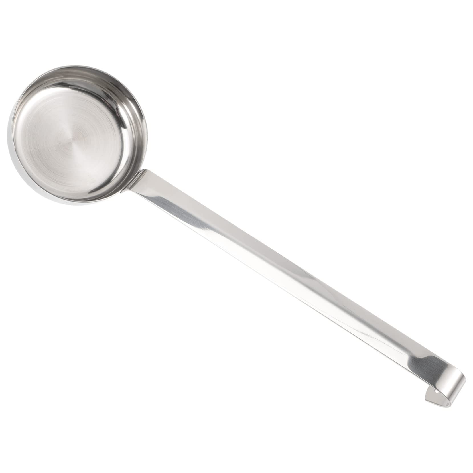 UTHCLO Pizza Sauce Spread Spoon Sauce Serving Spoon Baking Measuring Scoop Kitchen Ladle Long Handle Stainless Steel Material Easy to Use