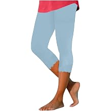 Women Capris Leggings 2024 Summer Causal Cropped Pants Dressy Trendy Knee Length Capri Laides Yoga Clothing