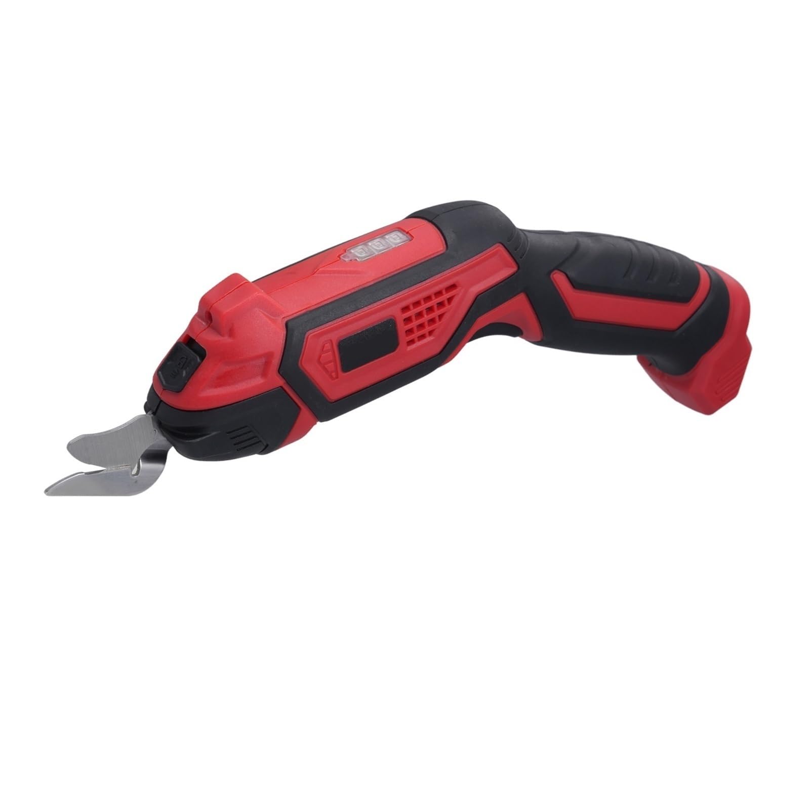 Tijeras Eléctricas For Tela, Cuero, Alfombras, PVC Y Cartón, Cortador Inalámbrico, Batería De 4,2 V 2000 MAh Con Luz LED Corte suave(2xAlloy blade set)