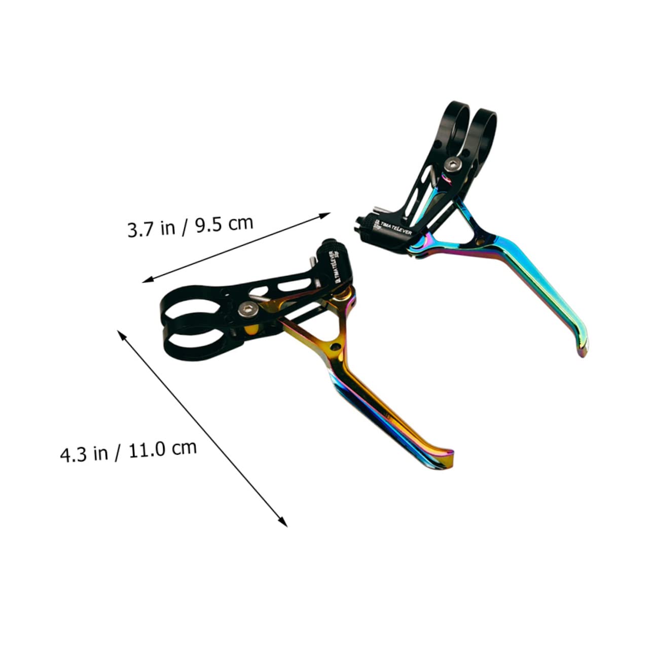 SUPVOX Mango de Freno para Bicicleta de y Resistente Diseño de Aleación de Aluminio Compatible con Diversos para Reemplazo de Frenos
