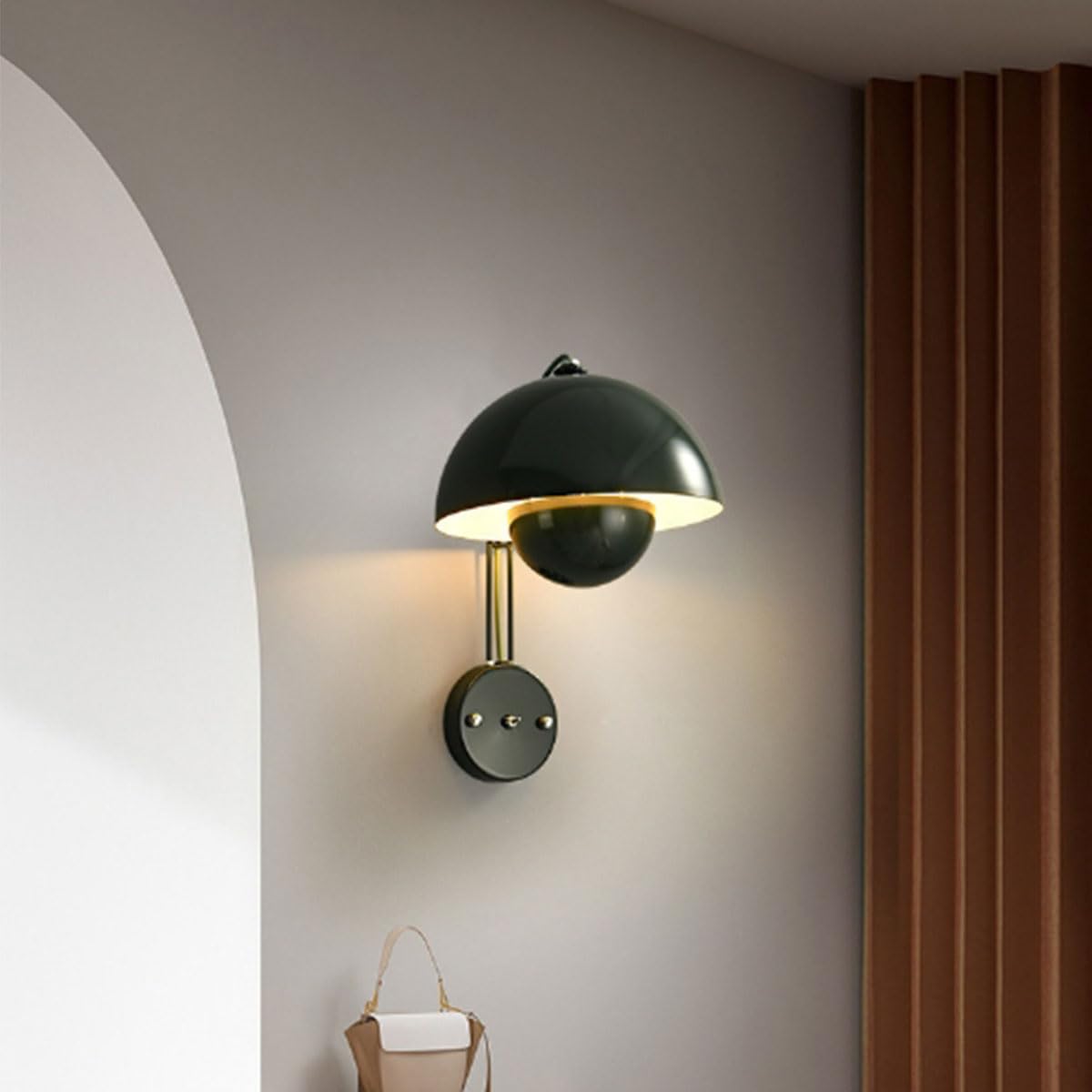 Dziecięca lampa ścienna z pączkiem kwiatowym, nowoczesna lampa dekoracyjna do sypialni, oświetlenie salonu i gabinetu, oświetlenie otoczenia