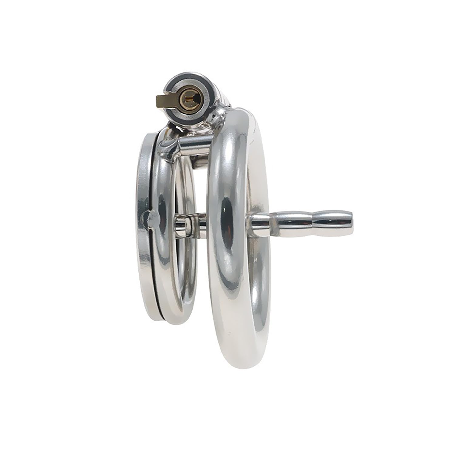 Flat Small Stainless Steel Baseball Sport Protector Cinturón y Enchufe de Masaje de Metal Equipo de equitación Transpirable,Silver/b,L