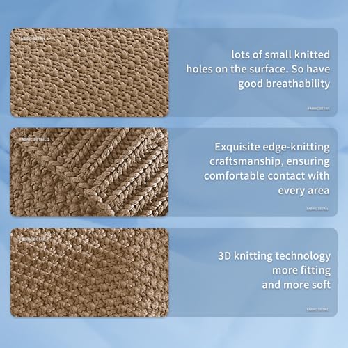 Topcee Knitted Weighted Blanket - 48"x72" 12lbs Cooling Chunky Knit Heavy Blanket for Adults Cable Yarn Knit Decorative No Beads Soft, Cozy and Cooling Weighted Throw Blankets Machine Washable