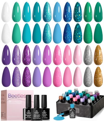 Mermaid gel nails, Mermaid gel polish
Mermaid gel nail polish, Mermaid glitter nail polish