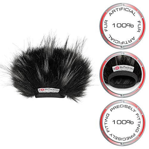 Protector viento Zoom H2n parabrisas con forro interior Gutmann 4