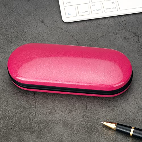 Image of Vemiss Hard Shell Eyeglass Cases, Lightweight Portable Glasses Case for Women Men