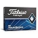 Titleist Tour Speed Golf Balls, White, (One Dozen)