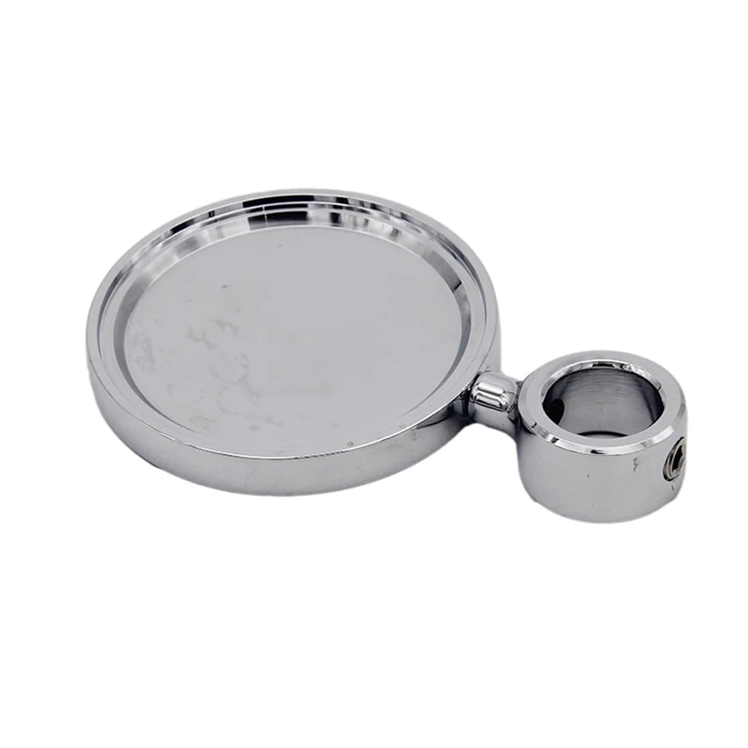 Round Decal Holder Badge Holder, Chrome Plated, Beer Tap Accessories