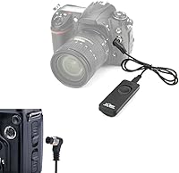 Vista 6 de Kiwifotos MC-30 Remote Control Shutter Release Cord for Nikon Z8 Z9 D850 D500 D5 D810 D810A D800 D700 D4s D4 D3 D3s D3X D2H D2X D2Hs D2Xs D300s D300