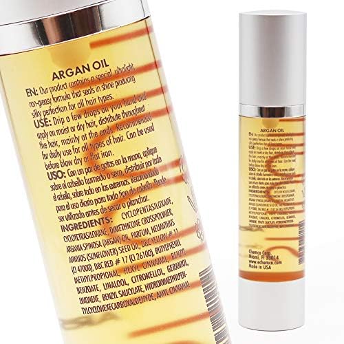 Keragen - Moroccan Argan Oil For Hair, 1.7 Oz - Anti Frizz Serum, Moisturizer Treatment For Dry And Damaged Hair, Provides Brilliant Shine And Protection, Hydrate And Seal Cuticles #TOP2