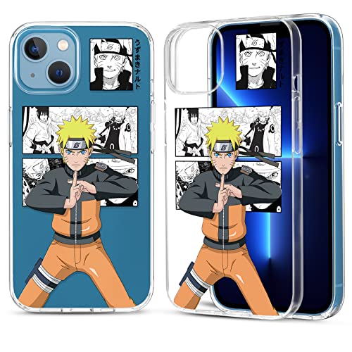 Varkululx Anime Phone Case For Iphone 12/12Pro Clear, [Non-Yellowing] Transparent Case With Soft Rubber Bumper, Shockproof & Drop Protection, Cool Anime Case For Boys & Girls (Mrtm,12/12Pro #TOP1