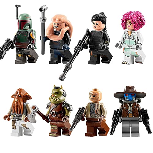 HQSGDMN 8-teilige Mini-Figur Adventskalender-Sammlung Mini-Figuren-Set Sammlung benutzerdefinierte Mini-Figuren zum…