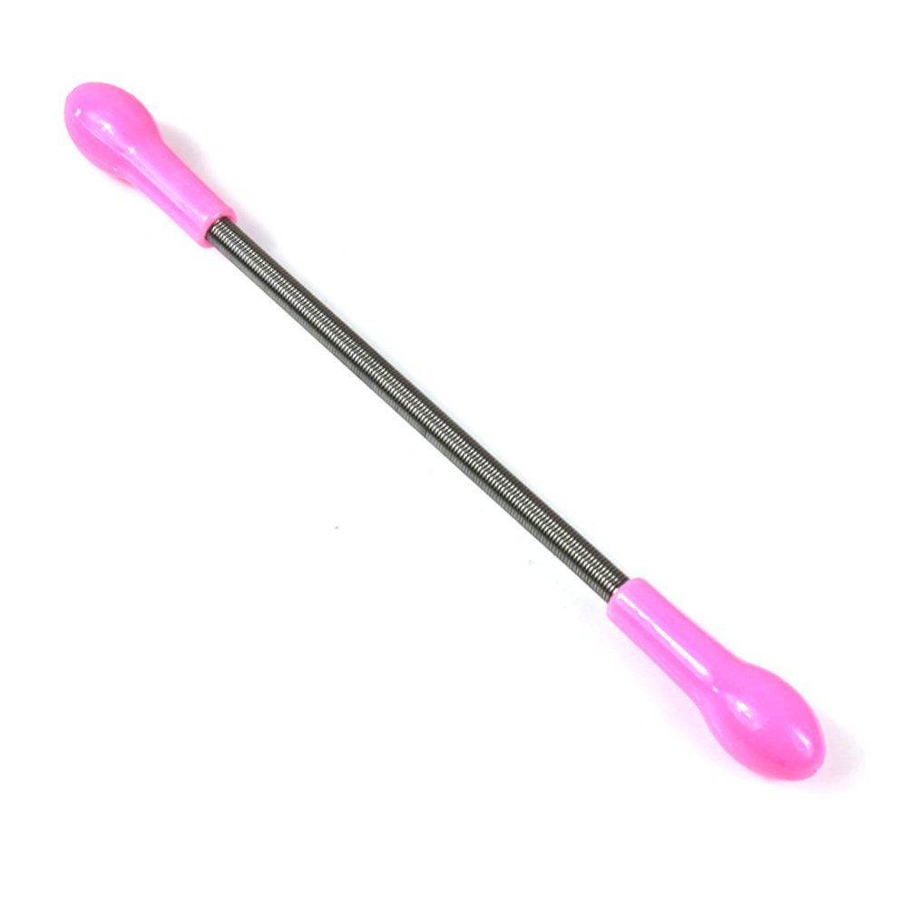 alexvyan spring facial hair remover - hair threading tool for women - removes hair from upper lip, neck & chin - reusable