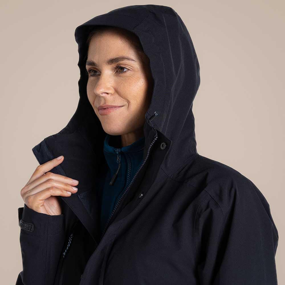 Craghoppers Expert Kiwi Pro Strech - Chaqueta Larga Impermeable Unisex adulto