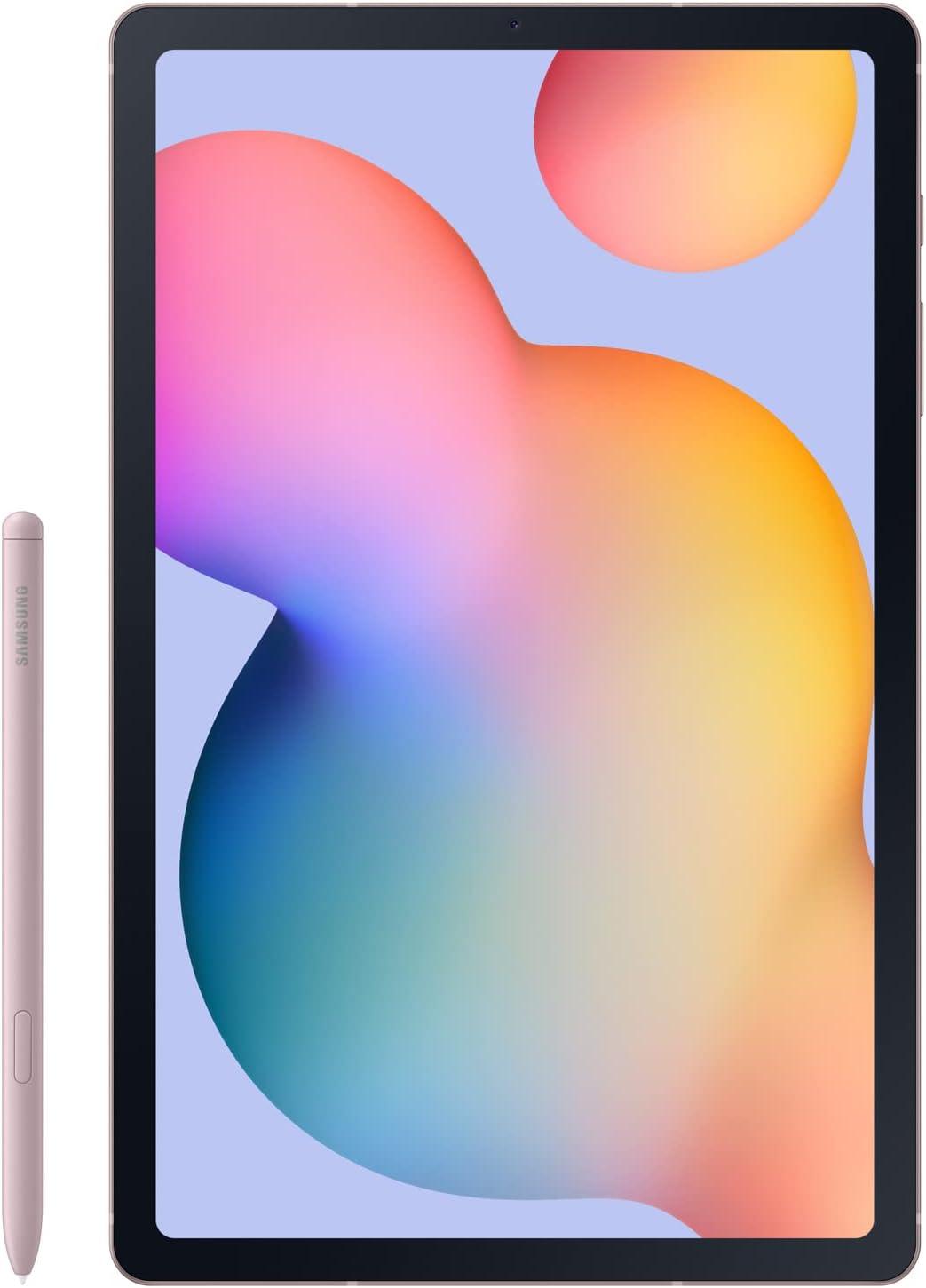 SAMSUNG Galaxy Tab S6 Lite 10.4" 128GB WiFi Android Tablet w/ S Pen Included, Slim Metal Design, Crystal Clear Display, Dual Speakers, Long Lasting Battery, ‎SM-P610NZIEXAR, Chiffon Rose