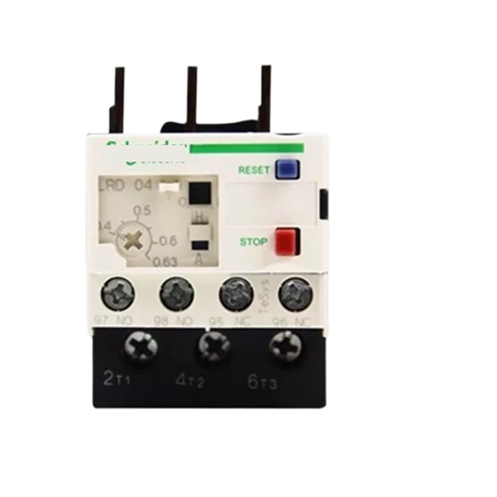 JJHQOKYNA Thermal Overload Relay LRD01C 0.1-0.16A LRD03C .25-0.40A LRD08C 2.5-4A(LRD04C 0.4-0.63A)