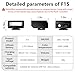 MEDALight Upgrade Aluminum F1s Mini Camera Flash for Ricoh GR3/GR3X/Fuji/Sony ZV1/Nikon/Canon/Olympus/Digital Film Cameras,Portable Hot Shoe Camera Flash Speedlite for DSLR Camera(Black).
