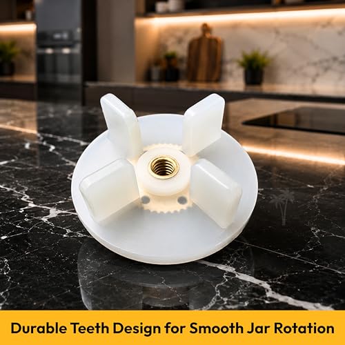Image of cooker&mixer Coupler for Mixer JARS - Preethi,Pigeon,Kenstar,Sumeet,Bajaj, Crompton, Lifelong,Ganga, Premier, Orient and for Almost All Mixer Grinders JARS (Jar Coupler, 4 teeth)
