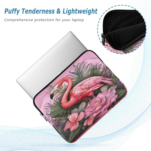 Funda para portátil de 13-14 pulgadas color rosa flamingo miniatura 5