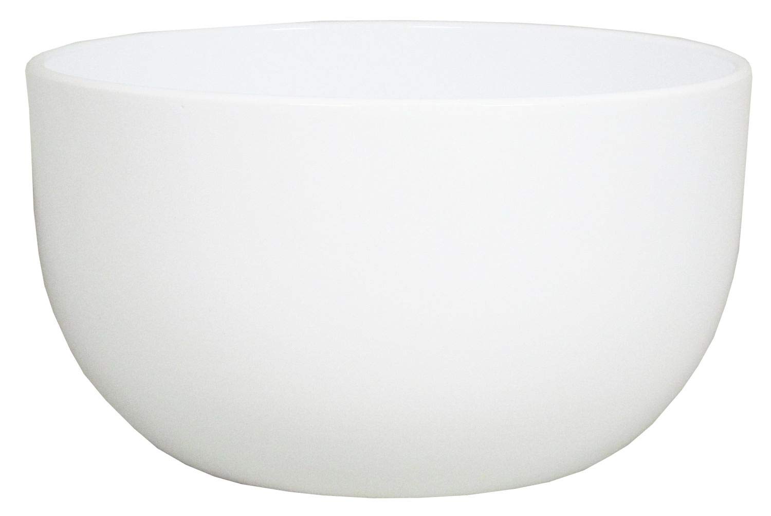 innaGLAS Coupe de Fleurs, Blanc, 14cm, Ø26cm | en céramique - Pot Fleurs/Pot céramique