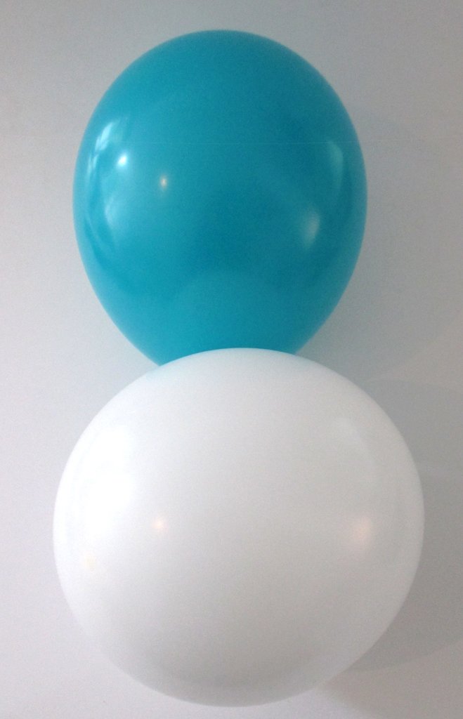 50 Extra Starke Luftballons In Türkis – 27 Cm Durchmesser, Für Helium Oder Luft