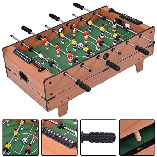 ReunionG 4 in 1 Multi Game Table Including Hockey Foosball Table Tennis Billiard Combination