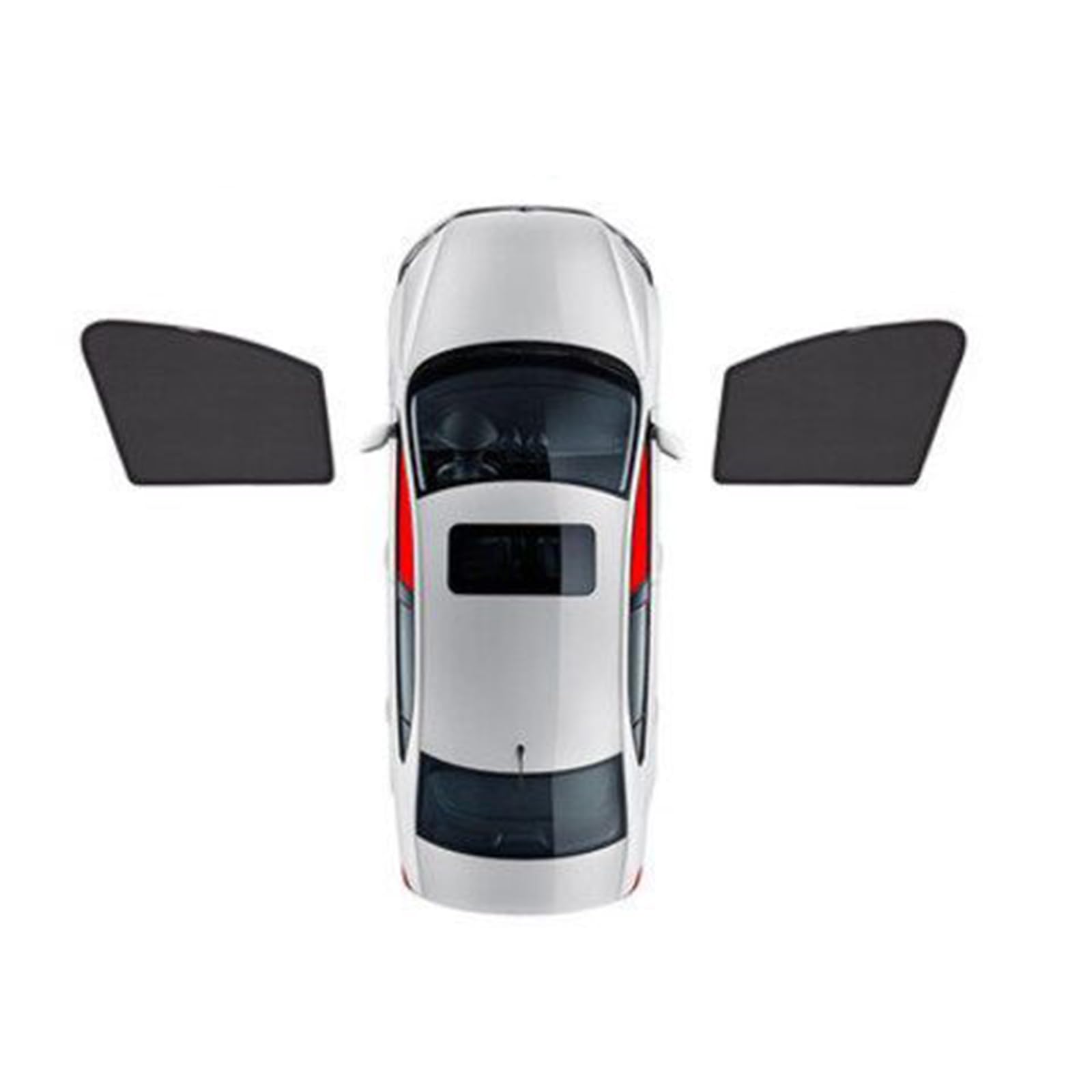 Osłony przeciwsłoneczne samochodowe do Benz EQA SUV (H243) 2021 2022 2023-, spersonalizowana ochrona przed promieniowaniem UV ochrona prywatności ochrona przed komarami oddychająca osłona