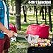 Grilliance 26 Stücke Edelstahl Grillzubehör Set Hochwertiger BBQ Grillbesteck Koffer Perfektes Grillwerkzeug Set für Männer Geschenk mit Tragbarer Aufbewahrungskoffer und Fleischthermometer Silber