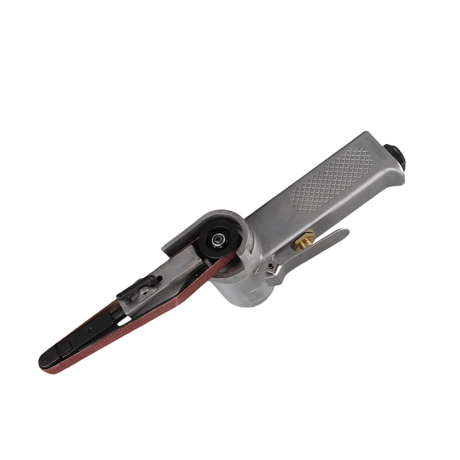 Lijadora de banda neumática de 10mm, lijadora, pulidora para muebles de carpintería
