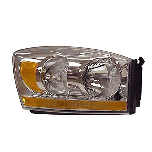 GetAllParts New Passenger Side Right Head Lamp Lens and Hsng W/O Black Bezel 55077794AD-V