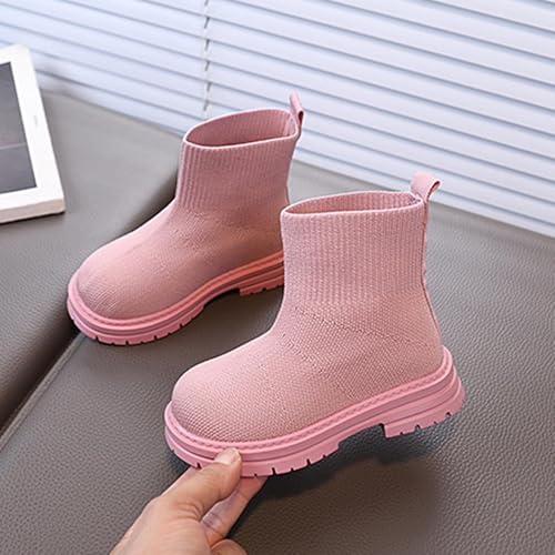 Cotton Ankle Boots for Girls Winter Warm Shoes Casual Solid Color Basic Boots Fall Short Booties Comfort Shoes3