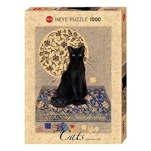 Preisvergleich Produktbild HEYE 29719 - Black Cat Standard, Jane Crowther, 1000 Teile Puzzle