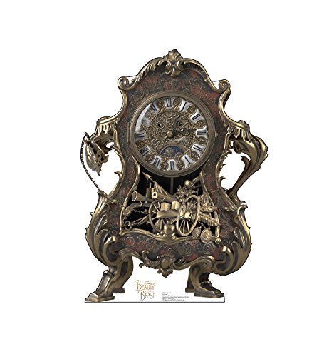 Cardboard People Cogsworth Life Size Cardboard Cutout Standup - Disney's Beauty and The Beast (2017 Film)