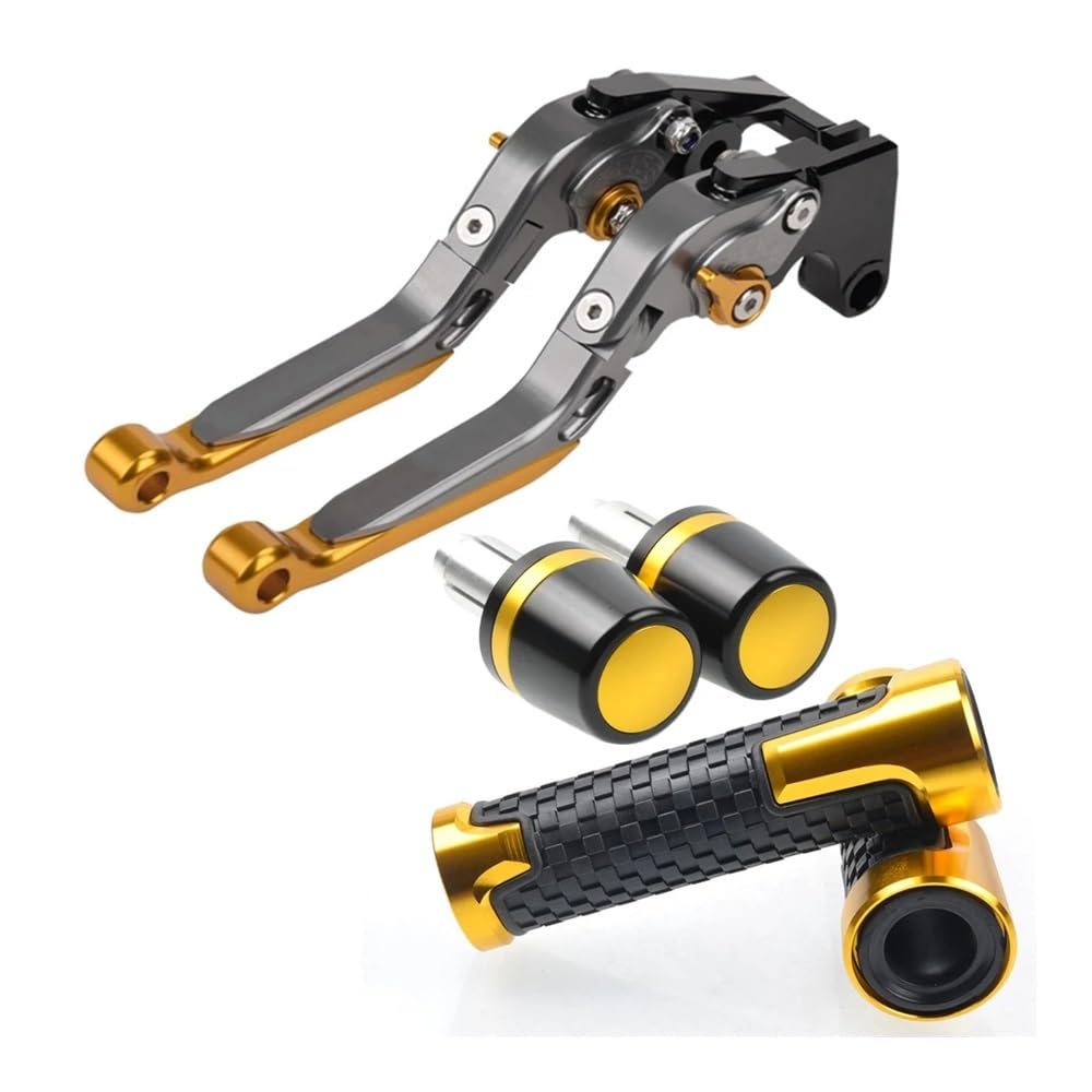 Xvasdgaer No.5 Motorcycle Brake Handle Adjustable Clutch Levers Handbar Grips For Ya&Maha Yzf-R1 2004-2008(No.5)