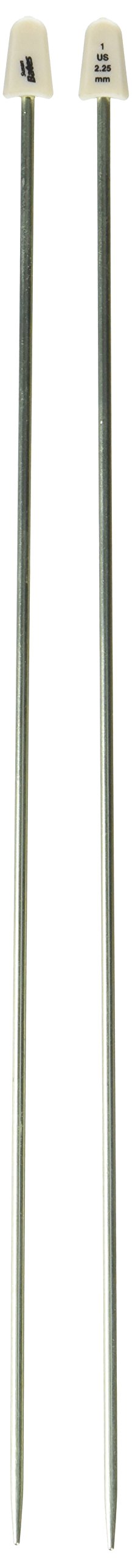 Susan Bates Silvalume Single Point Knitting Needles 10"-Size 1/2.25mm