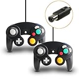 Two GameCube / Wii Compatible Controllers [Black]