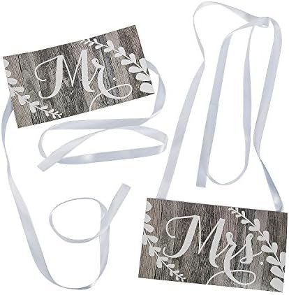 Mr. & Mrs. Chair Signs