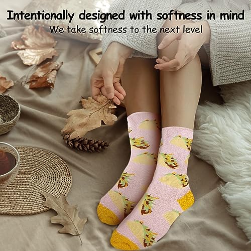 World's Softest Spring Cozy Crew OS Socks - Comfortable Crew Socks for Women2