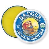Badger Balm Aromatic Chest Rub - Eucalyptus & Mint - 2 oz