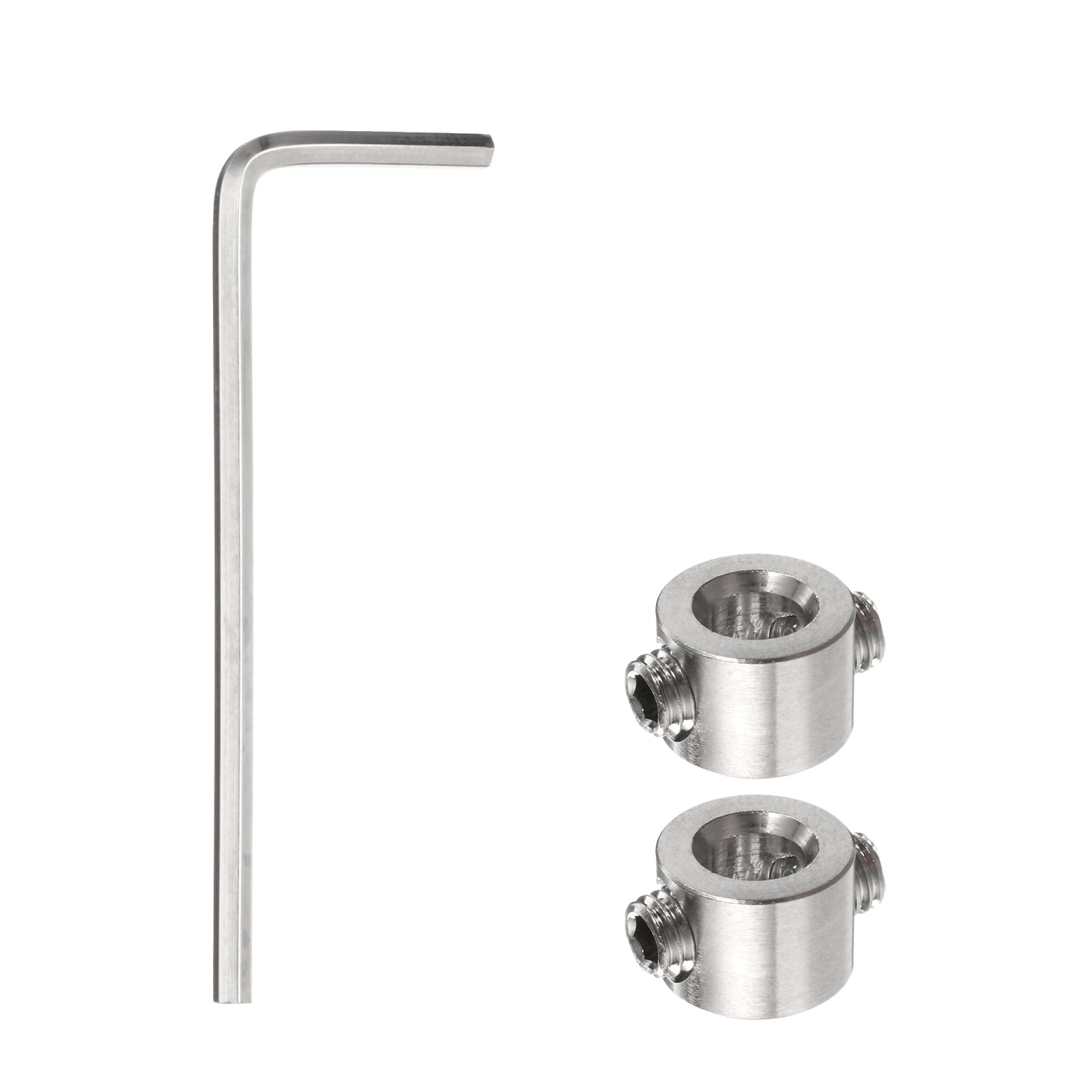 Topes De Profundidad Ajustables Para Brocas De 5 Mm, De Acero Inoxidable
