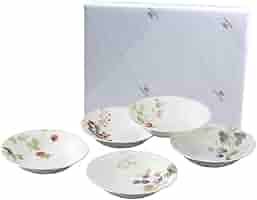 Amazon.com: Narumi 96010-23303PAZ Lucy Garden Bowl & Plate
