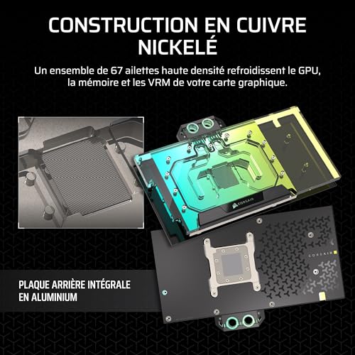 Corsair Waterblock GPU Hydro X Series XG5 RGB 5090 - vue 6