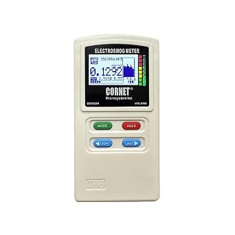 Safe Living Technologies New Cornet ED98QPro5G Electrosmog Quad-Mode Meter