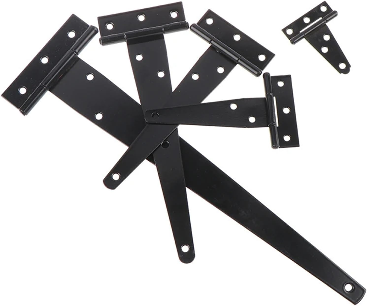 Paint T Shape Triangle Hinge Cabinet Shed Wooden Door Gate Hinges Hardware 1Pcs(A2)