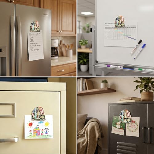 Imanes decorativos para nevera USA 250 Aniversario, pack 2 miniatura 7