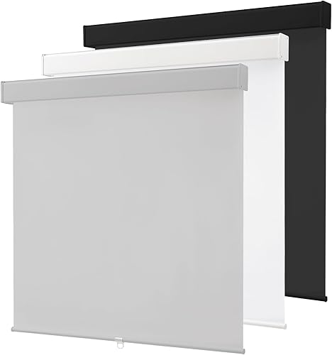 Miniatura 10 de Persianas enrollables de ventana 100% opacas sin cordón, persianas opacas de parada libre para ventanas interiores, aislamiento térmico con